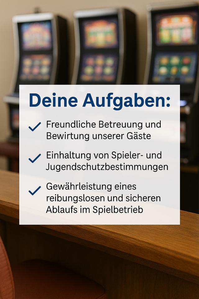 Servicekraft fürs Mosel-Casino gesucht! in Zell (Mosel)