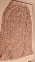 H20 Plissierter rock beige blumen  S sommerrock faltenrock Bayern - Neuendettelsau Vorschau