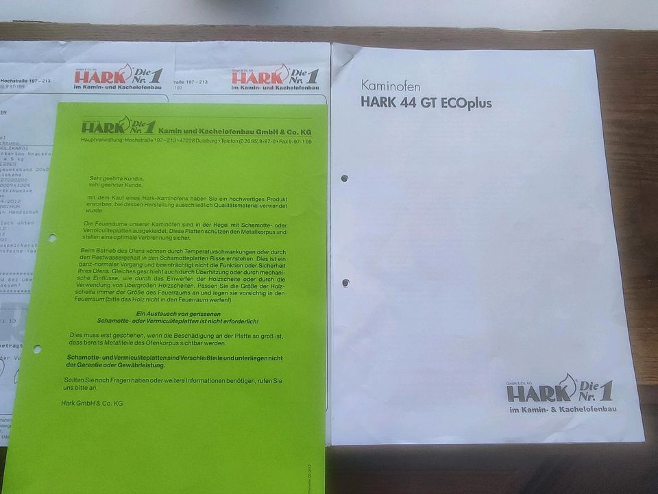 HARK 44 GT ECOplus Holzofen Kaminofen in Freudenburg