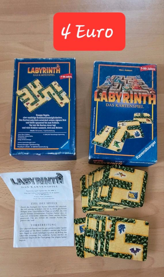 LABYRINTH - Kartenspiel von Ravensburger in Wahrenholz