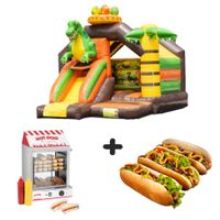 Hüpfburg deiner Wahl + Hot Dog Steamer + Hot Dog Paket (32 Stk.) Nordrhein-Westfalen - Viersen Vorschau