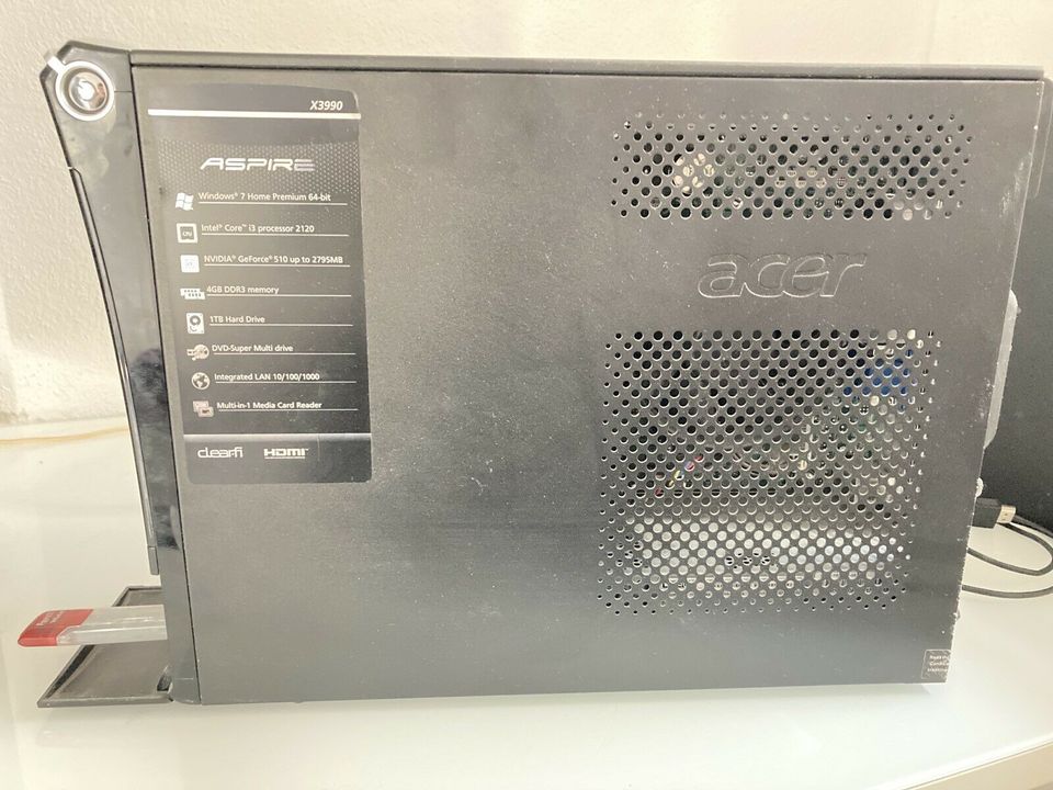 Acer aspire X3990 Computer in Leutkirch im Allgäu