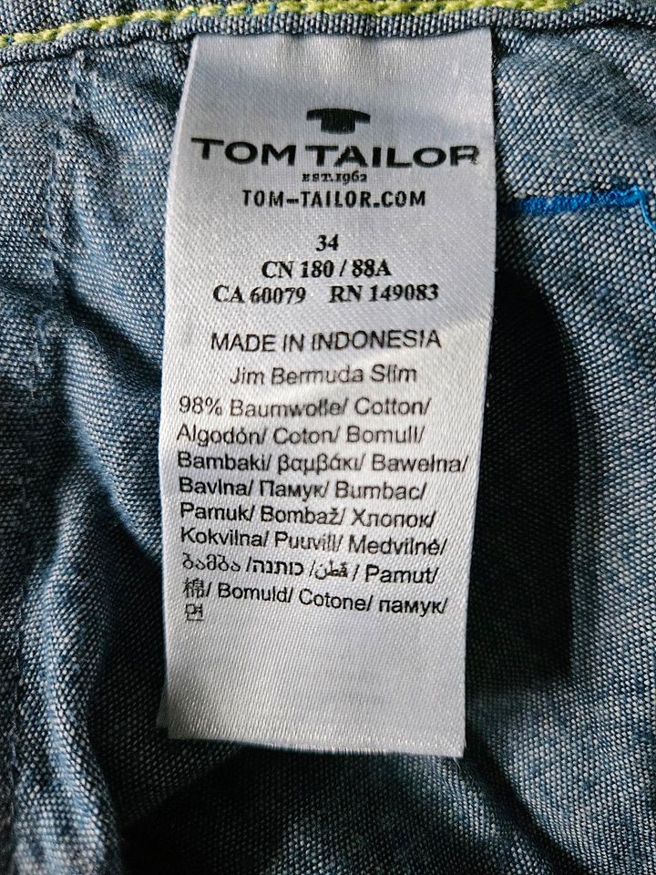 Tom Tailor 2x kurze Hose Herren Gr.34 in Schwerin