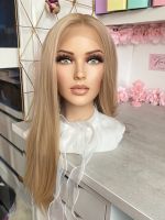 Blonde Echthaar Imitat Ultra Realistic Lace  Front Perücke Baden-Württemberg - Weil der Stadt Vorschau