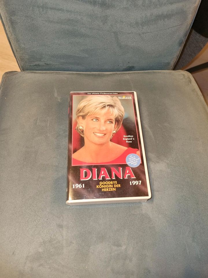 Diana Goodbye Königin der Herzen Video Kassette in Engelsbrand