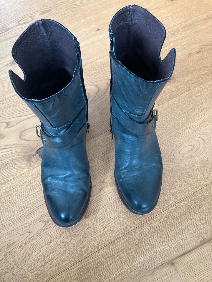 Pia di fiore Lederstiefeletten 37 - kurze Stiefel echt Leder in Pfaffenhofen a. d. Glonn