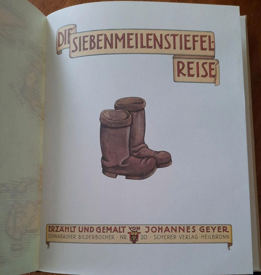 Geyer Siebenmeilenstiefel-Reise Reprint in Nürnberg (Mittelfr)