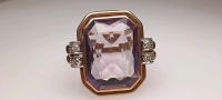 Großer edler Vintage Amethyst Diamant Ring 585 Gold 14 k 58 Niedersachsen - Reinstorf Vorschau