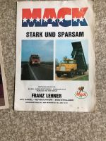 Alte Werbung Mack lkw 70er Jahre Bayern - Biberbach Vorschau