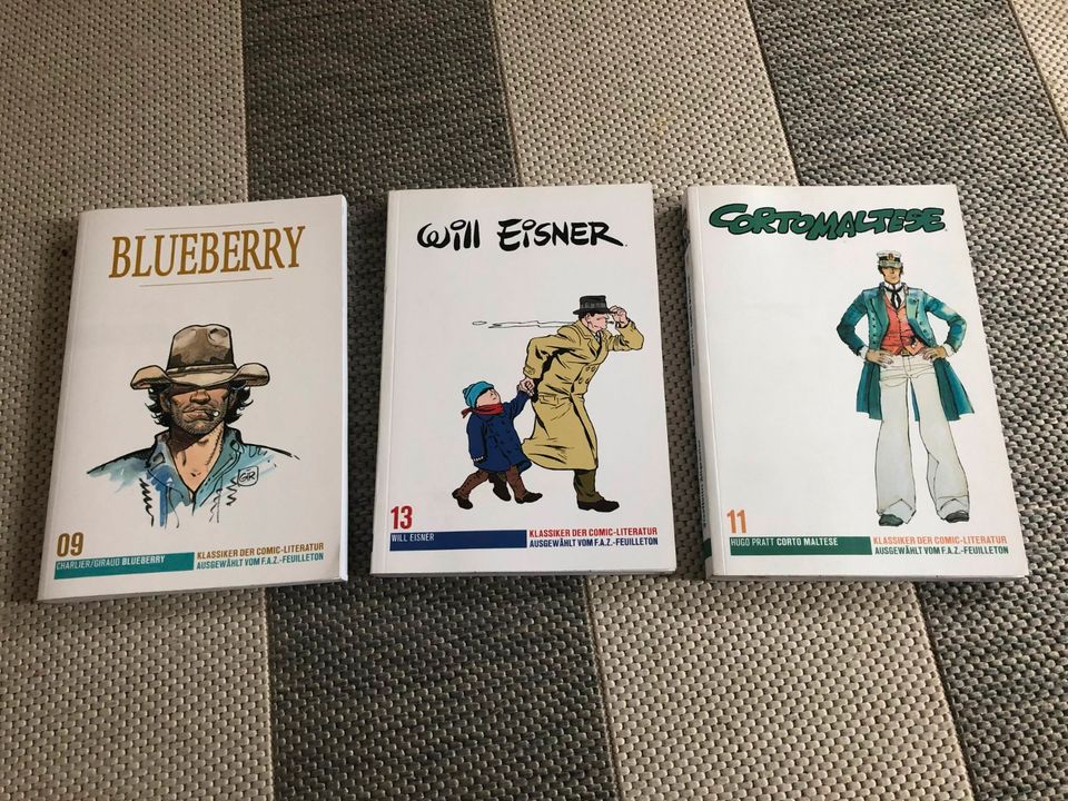 Klassiker der Comic-Literatur – 3x Blueberry, Coromaltese, Eisner in Rheinbreitbach