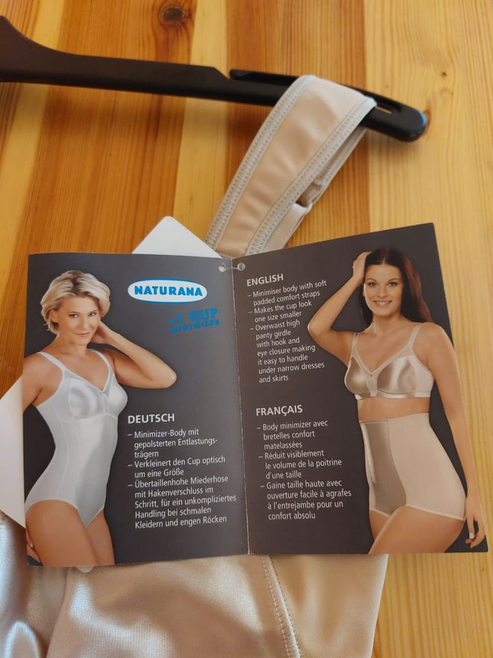 Neu mit Etikett – Naturana Minimizer Body Gr. 85E in Rheinland-Pfalz -  Wallscheid