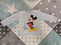 Sweatshirt Langarmshirt Mickey Mouse Disney Gr. 86 Saarland - Großrosseln Vorschau