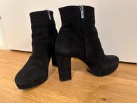 Högl Damenstiefelette Nubukleder schwarz Häfen - Bremerhaven Vorschau