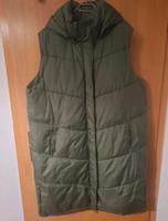 Extra lange steppweste mit Kapuze khaki olive XL Sachsen - Oelsnitz/Erzgeb. Vorschau