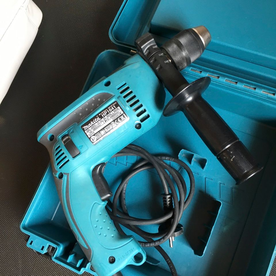 Makita HP1641 Professional Schlagbohrmaschine Transportkoffer Han in Dettum