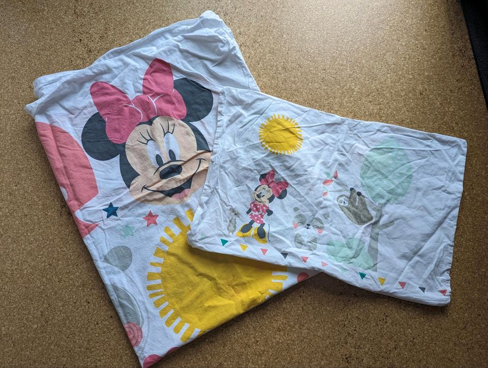 Kinderbettwäsche Minnie Mouse von Disney (135x100 cm) in Bobingen