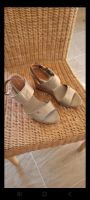 Tommy Hilfiger Sandalen/ Sommerschuhe Gr. 41 sandfarbig - Keilabs Schleswig-Holstein - Sülfeld Vorschau