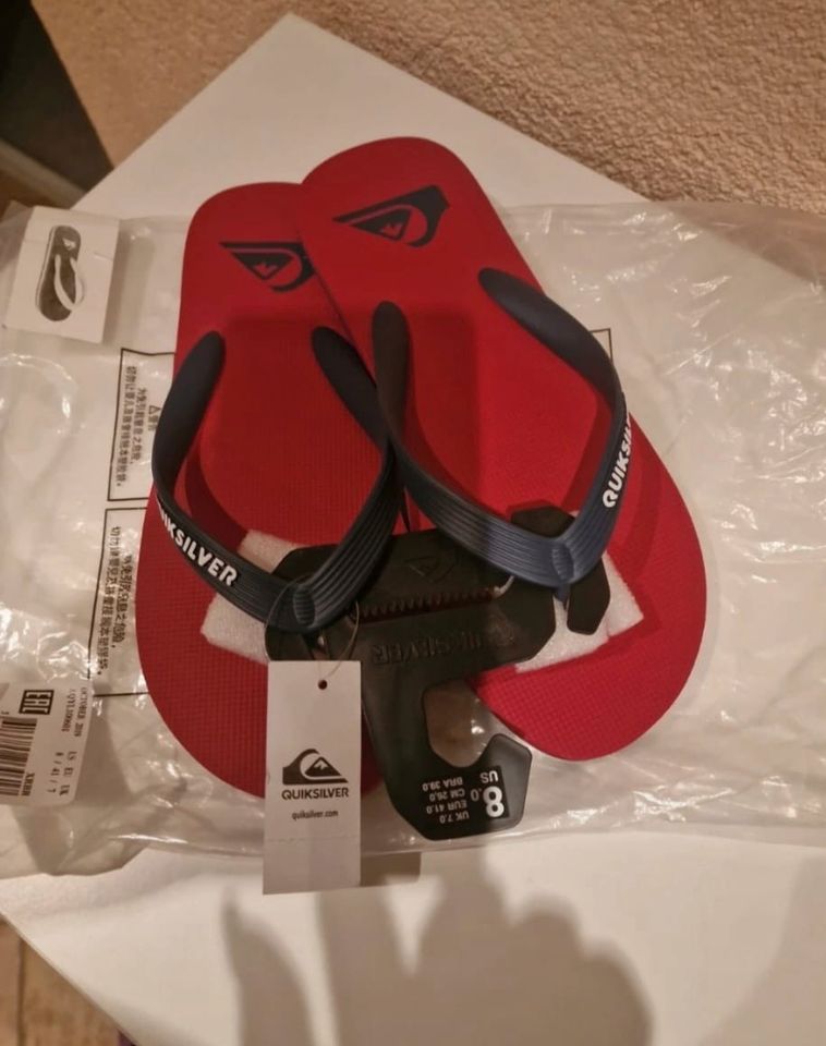 QuickSilver Flip Flops neu mit Etikett in Mannheim