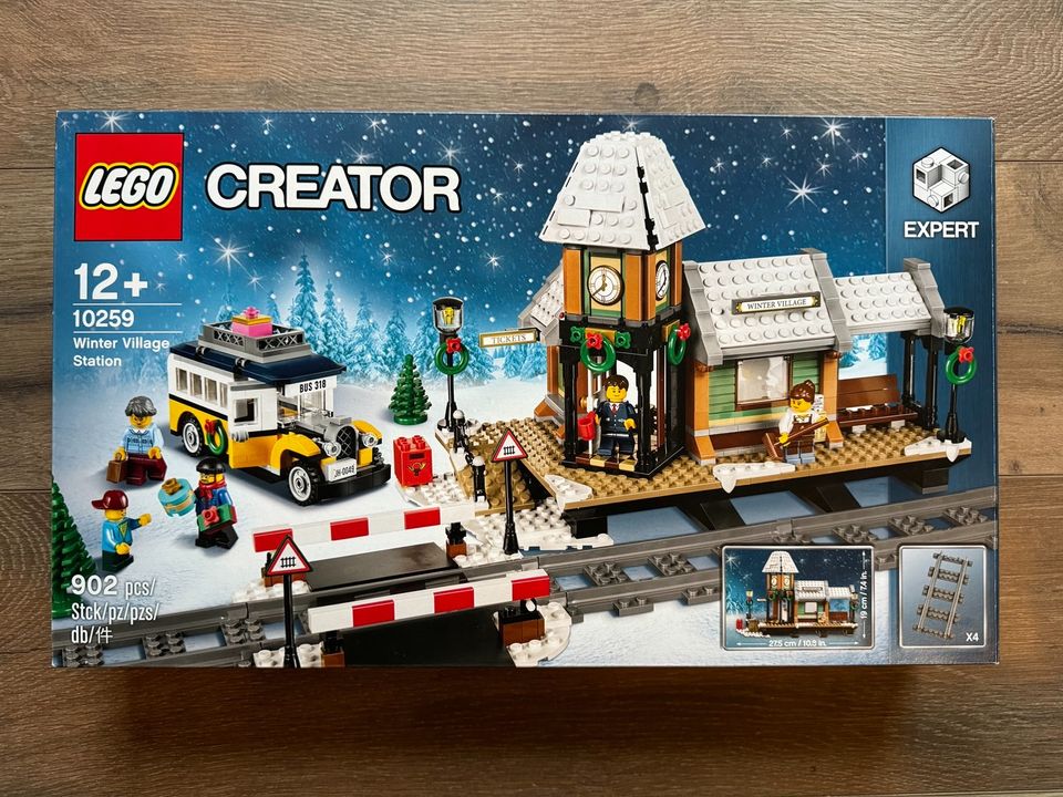 Lego 10259 - Winterlicher Bahnhof in Amberg