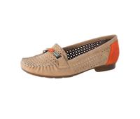 Rieker, Slipper/Loafer, Damen-Sommerschuh, Gr. 40, beige/orange Sachsen - Drebach Vorschau