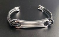 Fossil Herren Armband aus Edelstahl und Leder Hessen - Eschborn Vorschau