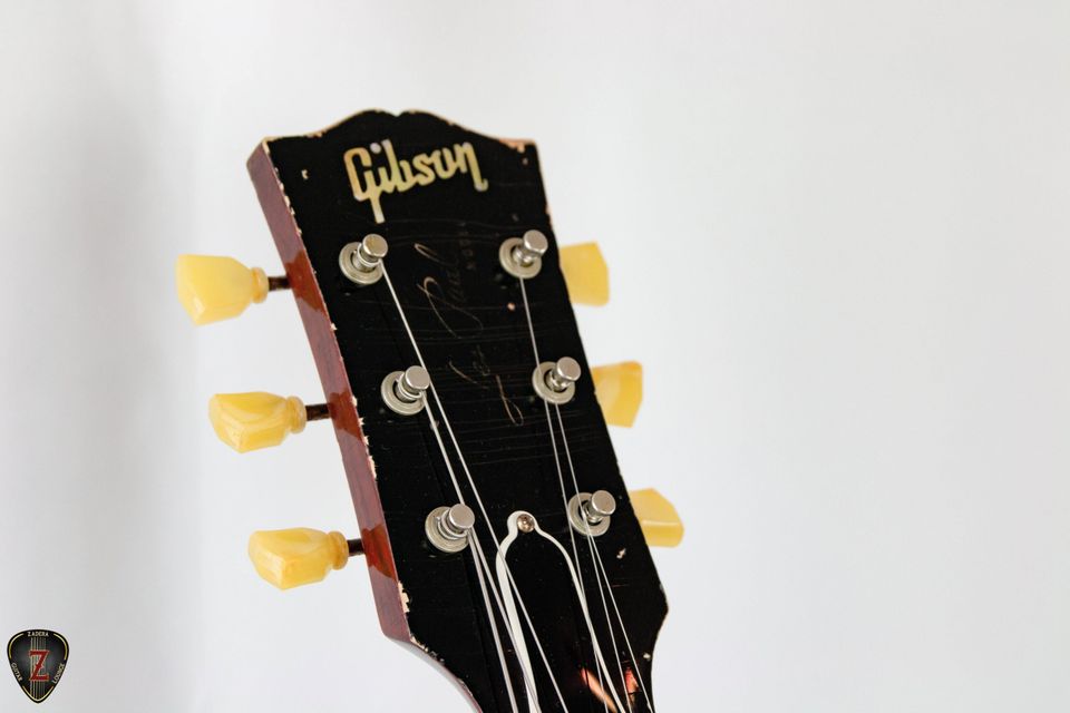Gibson Les Paul 1959 70th Ann Murphy Lab Custom Antique Lemon in Plauen