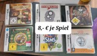 Verschiedene Nintendo DS Spiele Geeste - Dalum Vorschau