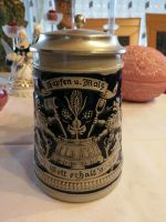 Bierkrug mit Zinn Deckel, Gerz Hessen - Fritzlar Vorschau