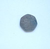 Münze, Britisch, 2006, Queen Elizabeth, 50 pence, Pfund, Pounds Niedersachsen - Delmenhorst Vorschau