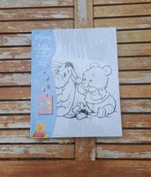 Kinder Leinwand Winnie Puuh zum Ausmalen NEU OVP  30x24 cm Thüringen - St Gangloff Vorschau