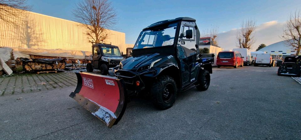 Top Winterdienst Fahrzeug Linhai 3 Zylinder Kubota Motor 4x4 in Augsburg