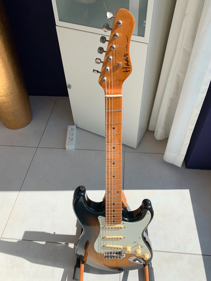 2021 Haar Trad S Aged 2-Tone Sunburst | Custom Relic Stratocaster in Niebüll