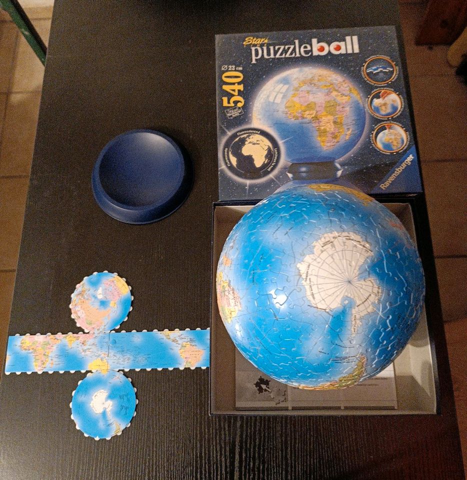 Puzzle Ball Globus Regensburger 540 Teile in Handorf