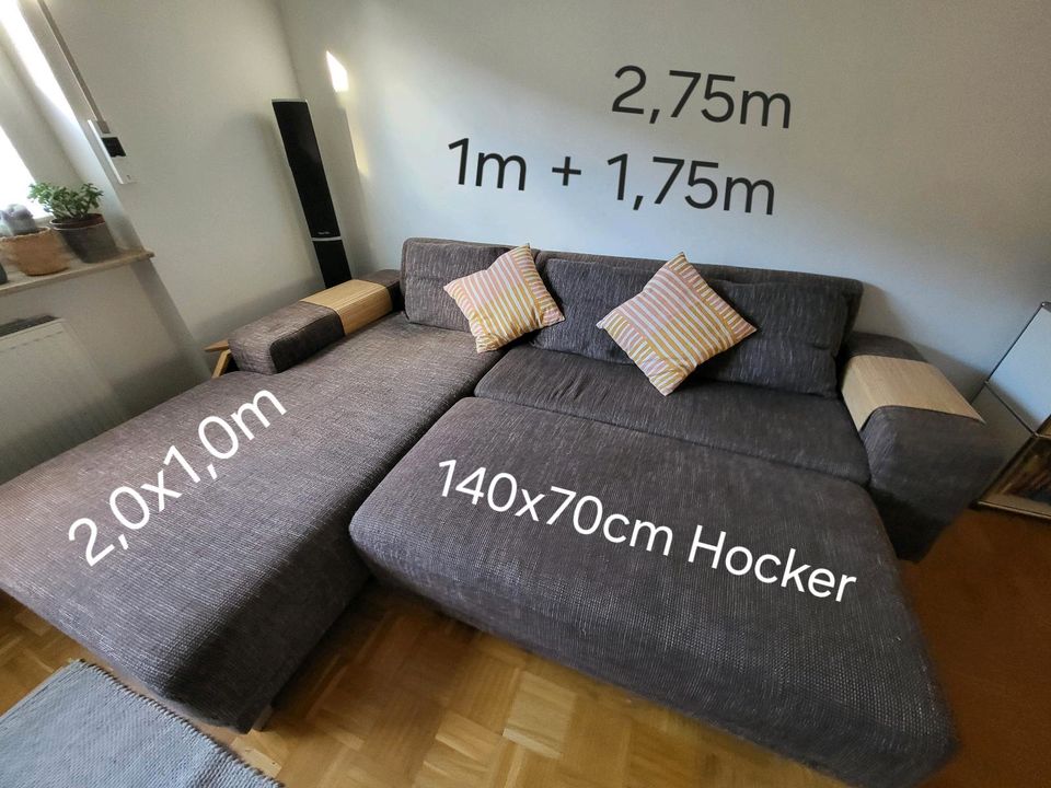 Wohnlandschaft Sofa Sitzgarnitur Wohnzimmer in Nürnberg (Mittelfr)