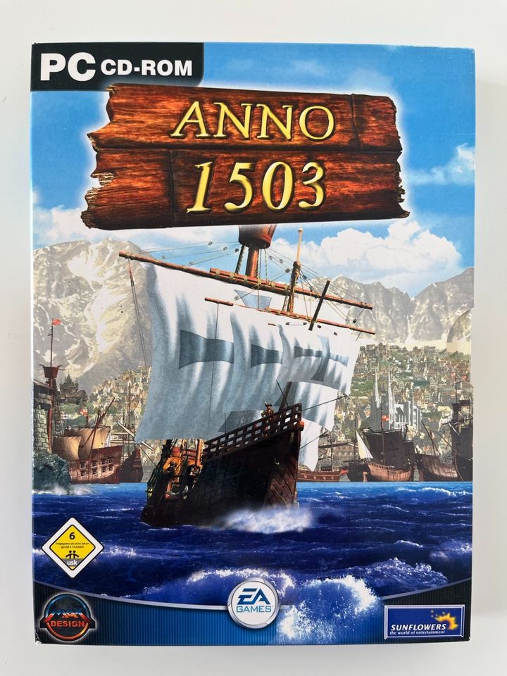 PC-Spiel Anno 1503 mit Handbuch und Ressourcen-Faltblatt in Hürth