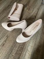 Absatzschuhe / Pumps + Tasche Niedersachsen - Nordhorn Vorschau