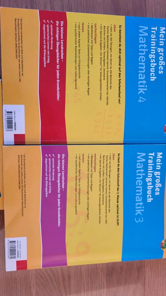 Mathematik Englisch 3 / 4 Nachhilfe Schulbuch Trainingsbuch in Lieberose