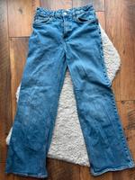 Jeans H&M Blau Straight Leg Hessen - Allendorf Vorschau