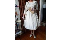 Wildseiden-Petticoat-Brautkleid mit Bolerojäckchen –50 Jahre Bonn - Bonn-Zentrum Vorschau