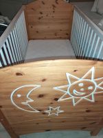 Babybett/Kinderbett/Gitterbett Kiefernholz 70x140 Thüringen - Sonneborn Vorschau