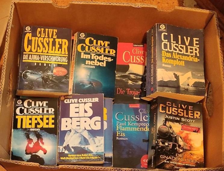 Clive Cussler Romane große Sammlung in Lehrberg