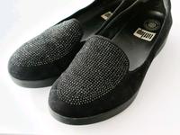 FITFLOP Sparkly Sneakerloafer Mokassins Gr. 40 / 6.5  schwarz Bremen-Mitte - Bahnhofsvorstadt  Vorschau