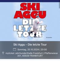 Ski Aggu Konzertkarte Fankfurt Hessen - Heppenheim (Bergstraße) Vorschau