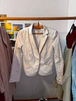 Weißer enger Blazer Sachsen - Crinitzberg Vorschau