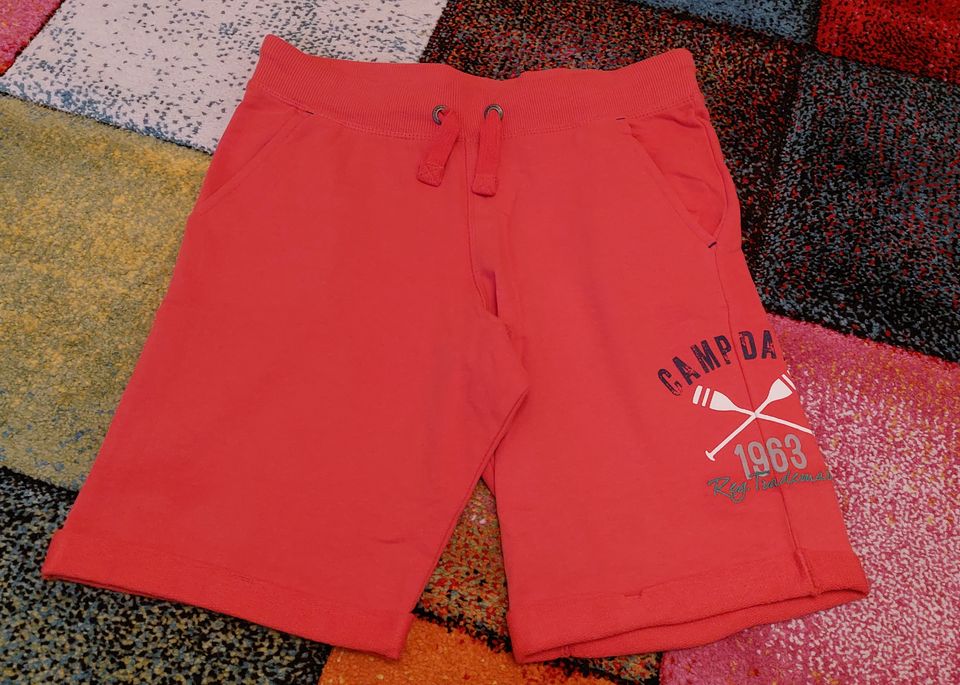 Neu! rote Shorts Größe 176 Camp David Herren | 80% Baumwolle in Gera