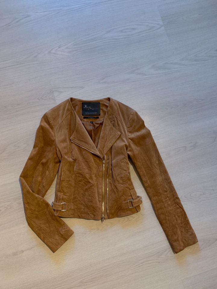 Goosecraft Lederjacke, Farbe Cognac, Gr. S in Frankfurt am Main