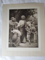 A. H. Schram ‚Jesus der Kinderfreund‘, Photogr. n. d. Orig., 1900 München - Sendling-Westpark Vorschau