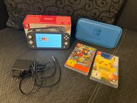 Nintendo Switch Lite Konsole + Mario & Pokémon Bayern - Schwarzenfeld Vorschau