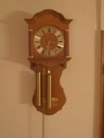 Wanduhr, Pendeluhr, Holz, HERMLE Uhr, Kreis Ostholstein - Lensahn Vorschau