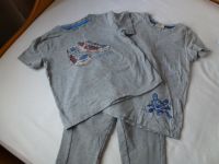 Zwei Kurzarm-Shirts, eine Jogginghose, grau, Gr. 110/116 Rheinland-Pfalz - Lahr Vorschau